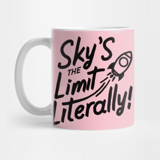 Sky's The Limit Literally RC plane Mug